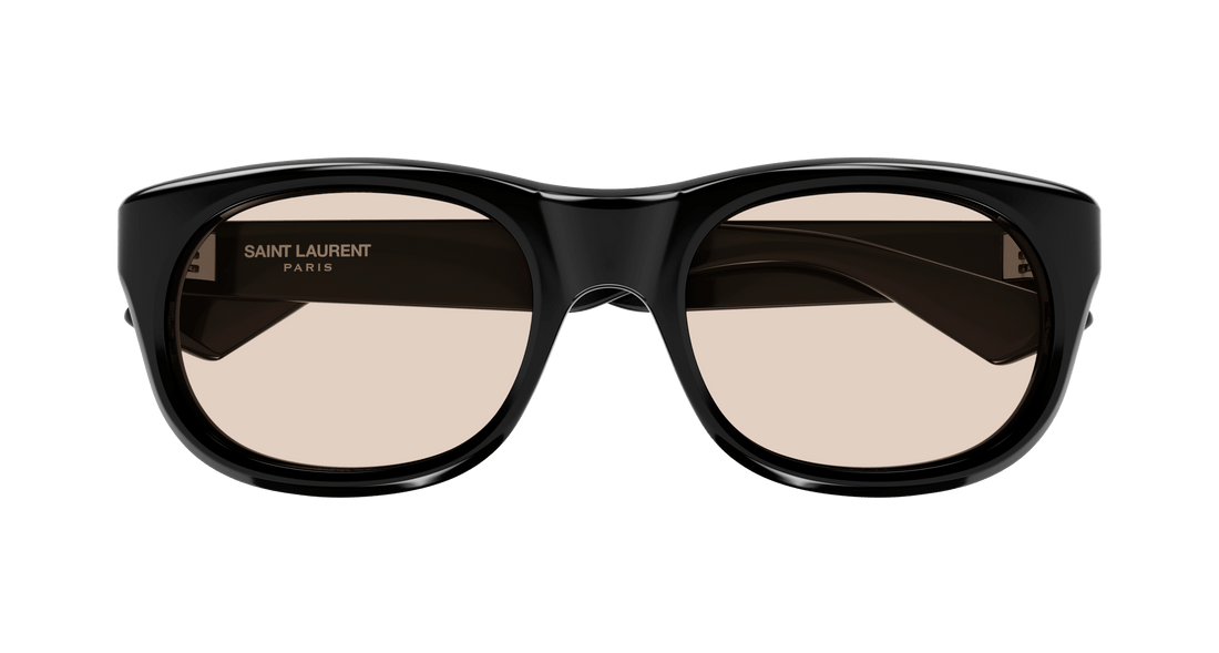 Zonnebrillen saint laurent sl 815 006 negro square femenino maat 1mm - Detailaanzicht