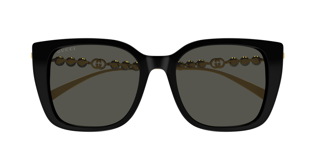 Occhiali da sole gucci gg1971sa 001 negro butterfly femenino taglia 55mm - Vista dettagliata