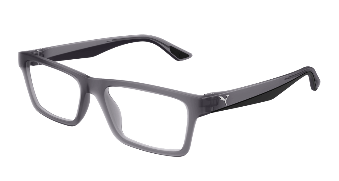 Occhiali da vista puma pu0487o 005 gris square masculino taglia 56mm - Vista principale