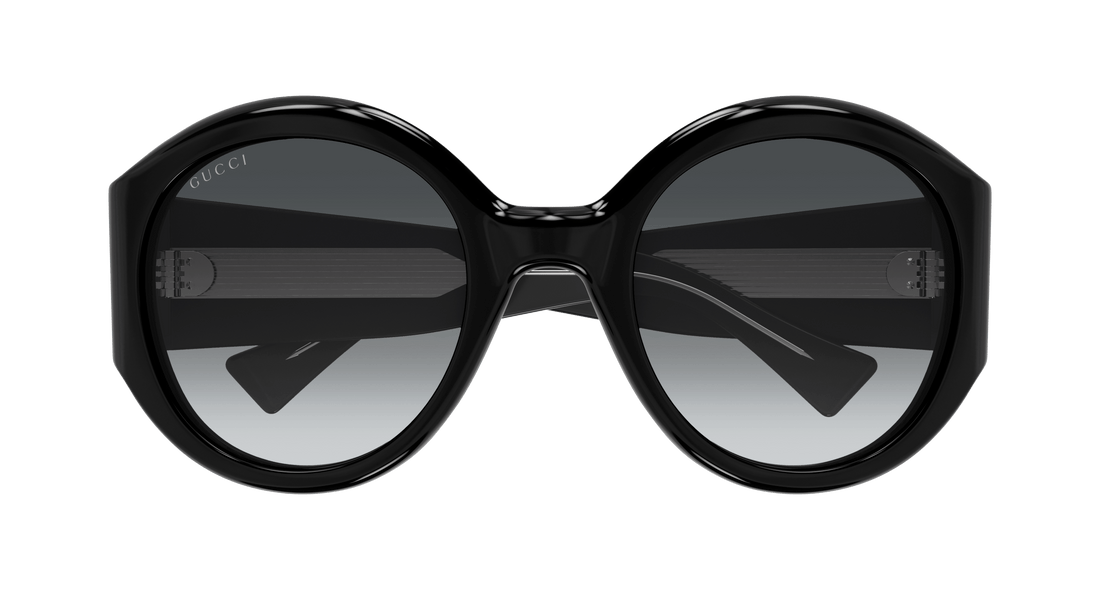 Gafas de sol gucci gg2014s 001 negro round/oval/panthos femenino talla 55mm - Vista de detalle