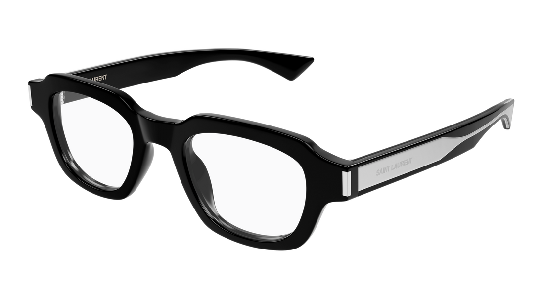 Lunettes de vue saint laurent sl 791 opt 001 negro square unisex taille 48mm - Vue principale
