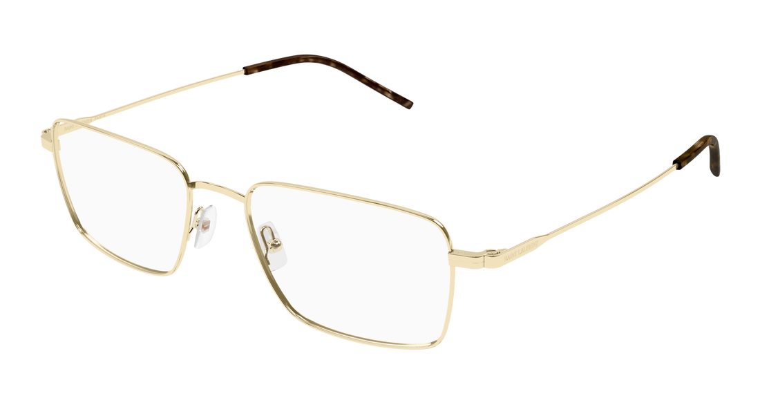 Gafas graduadas saint laurent sl 844 003 dorado rectangular / squared masculino talla 53mm - Vista principal