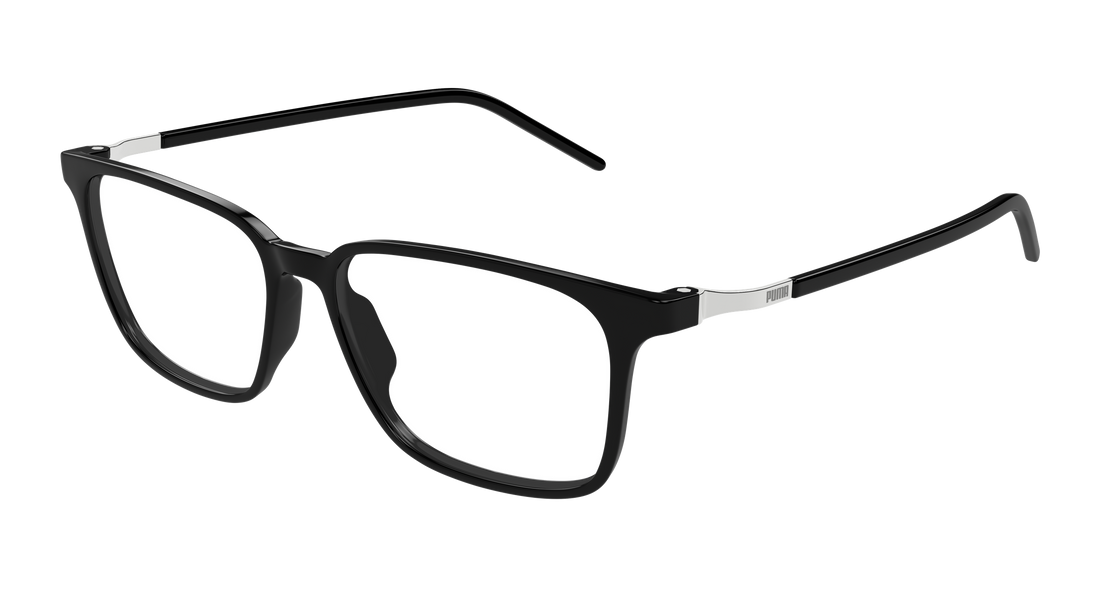 Occhiali da vista puma pu0514o 001 negro rectangular / squared masculino taglia 55mm - Vista principale