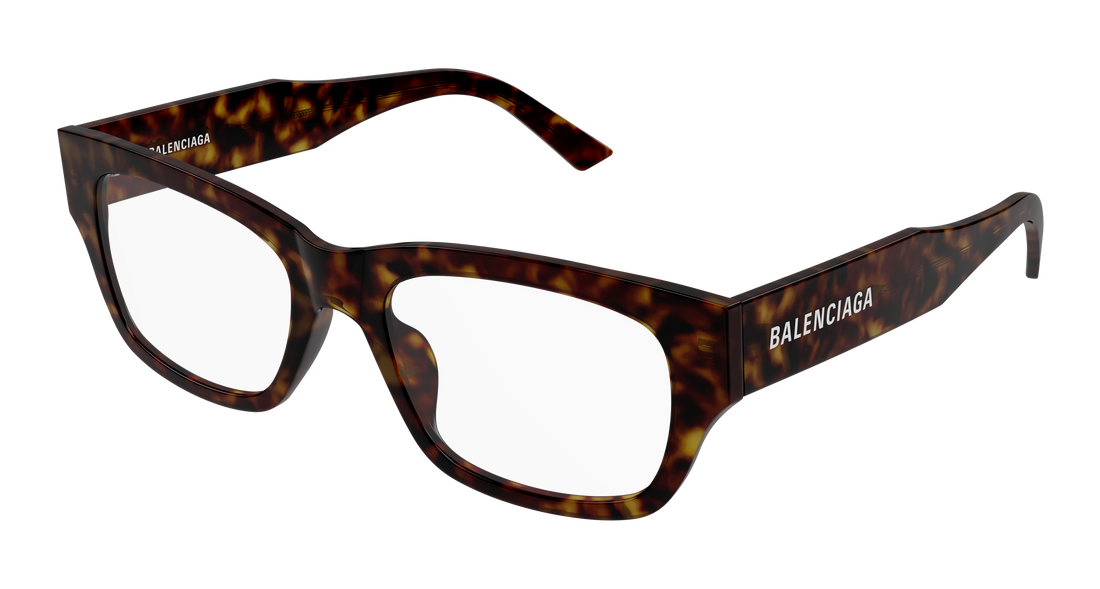 Gafas graduadas balenciaga bb0450o 002 havana rectangular / squared masculino talla 54mm - Vista principal