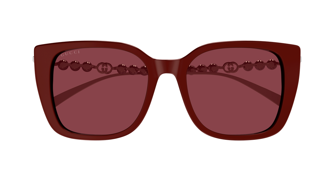 Occhiali da sole gucci gg1971sa 004 burdeos butterfly femenino taglia 55mm - Vista dettagliata