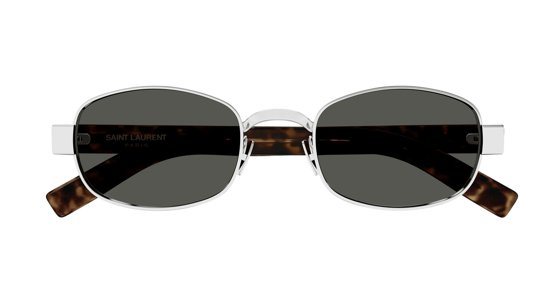 Lunettes de soleil saint laurent sl 706 002 plateado round unisex taille 53mm - Vue détaillée