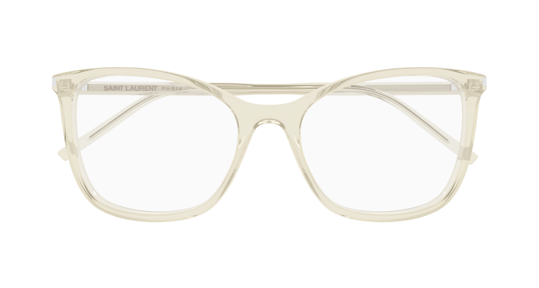 Gafas graduadas saint laurent sl 835 004 amarillo cat eye femenino talla 55mm - Vista de detalle