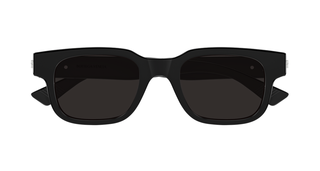 Occhiali da sole bottega veneta bv1411s 001 negro rectangular / squared masculino taglia 49mm - Vista dettagliata