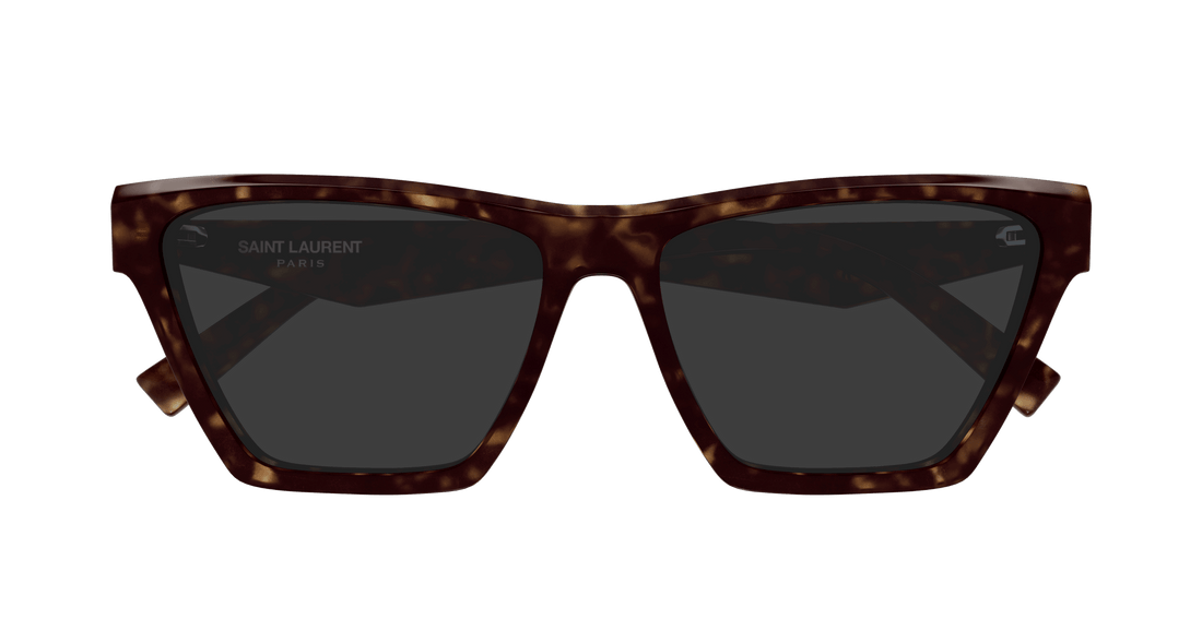 Óculos de sol saint laurent sl m103 006 havana cat eye femenino tamanho 58mm - Vista de detalhe