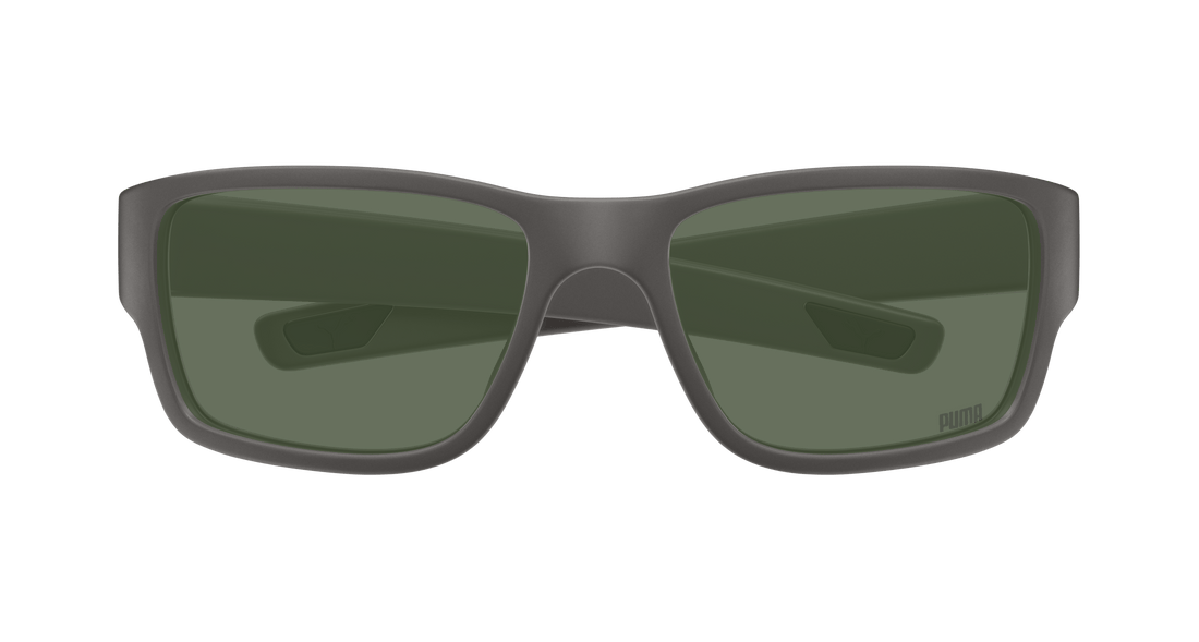 Occhiali da sole puma pu0482s 002 gris square masculino taglia 62mm - Vista dettagliata
