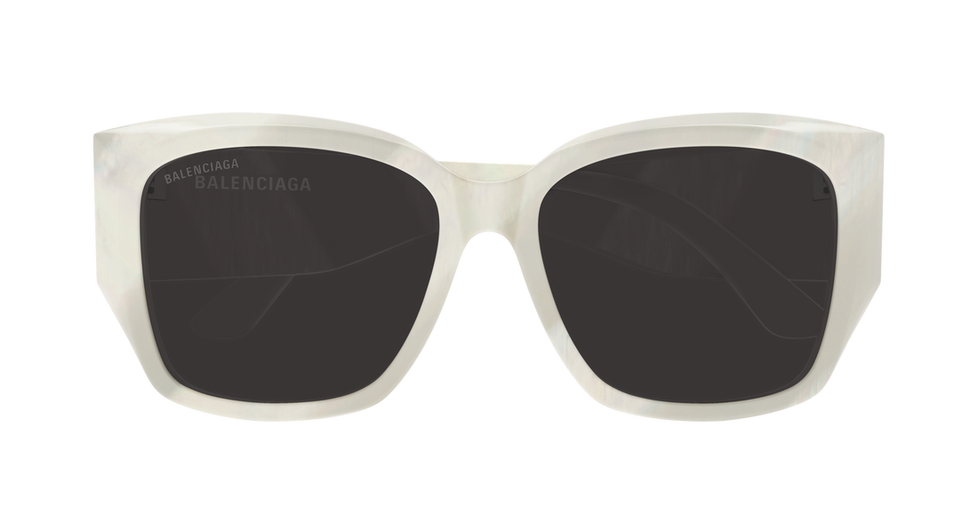 Occhiali da sole balenciaga bb0445sk 003 beige butterfly femenino taglia 56mm - Vista dettagliata