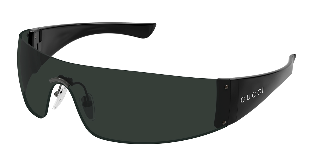 Gafas de sol gucci gg1958s 002 plateado mask unisex talla 99mm - Vista principal