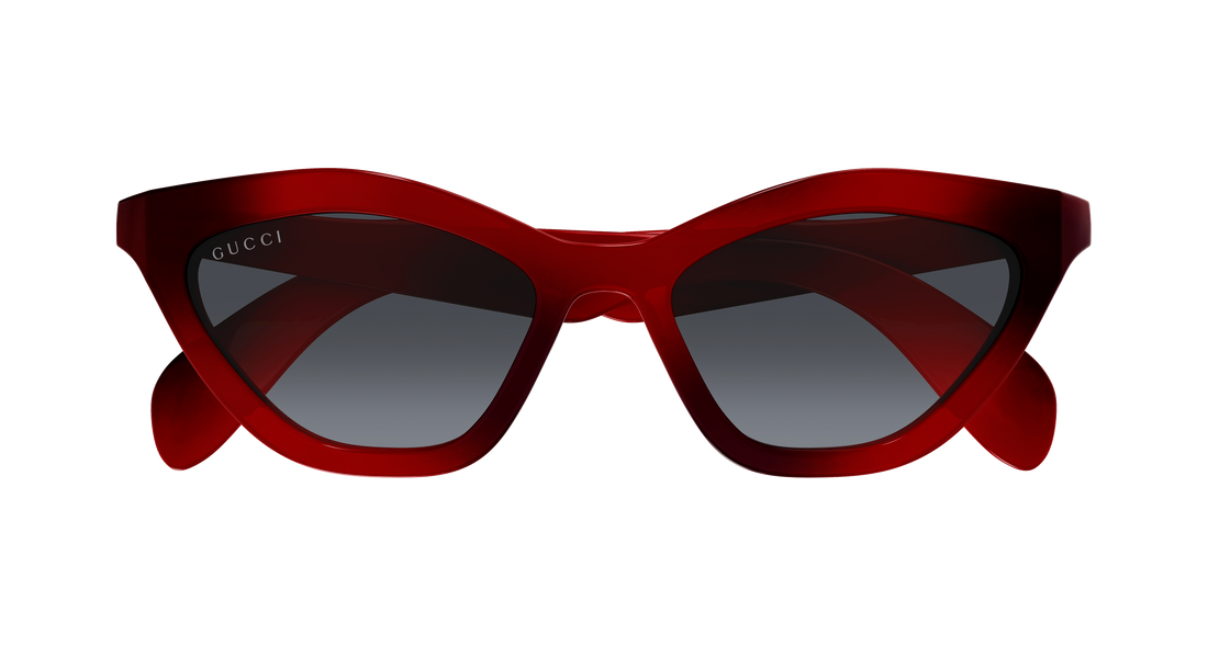 Occhiali da sole gucci gg1931s 002 havana cat eye femenino taglia 52mm - Vista dettagliata