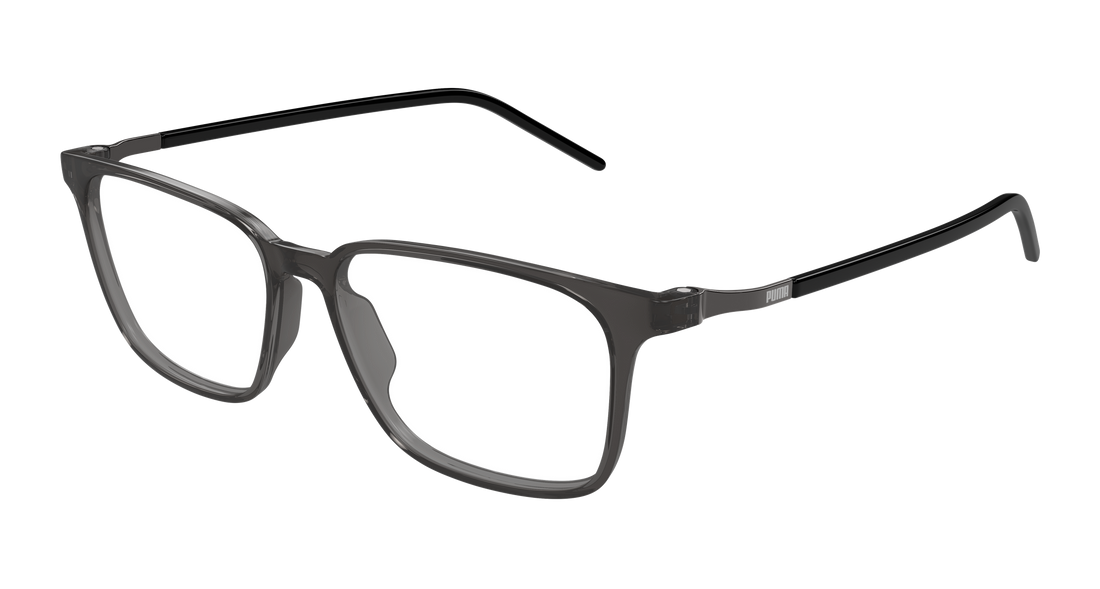 Occhiali da vista puma pu0514o 003 gris rectangular / squared masculino taglia 55mm - Vista principale