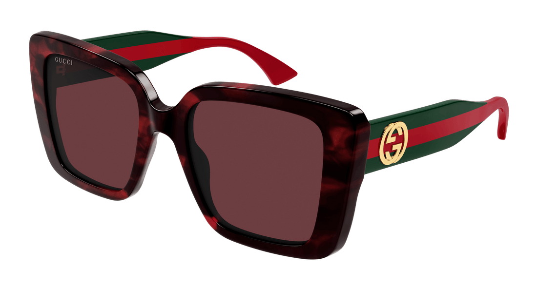 Gafas de sol gucci gg1861s 003 havana square femenino talla 53mm - Vista principal