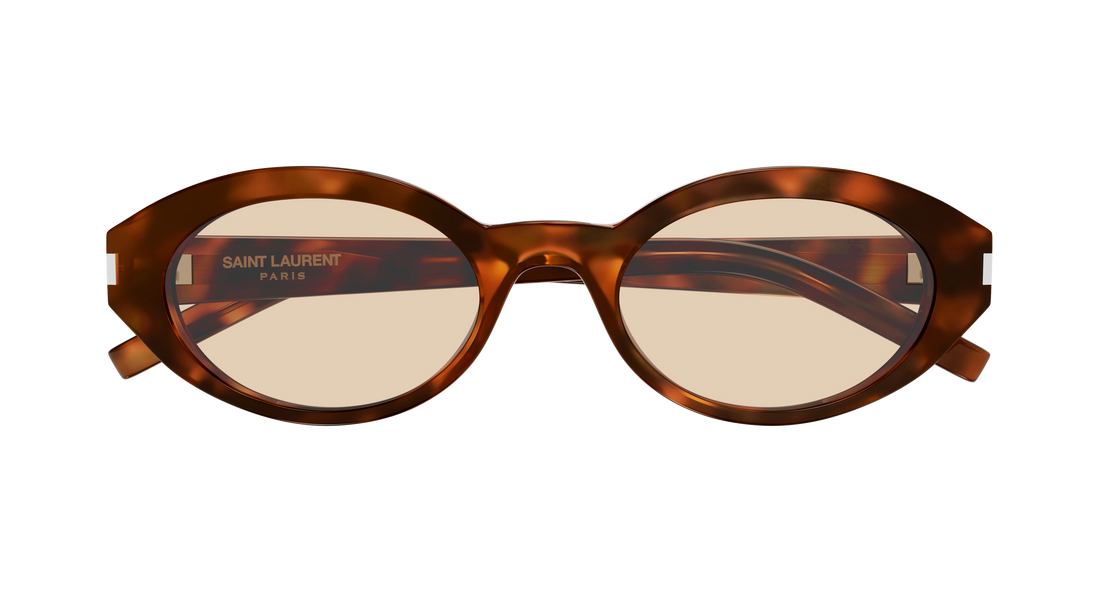 Sonnenbrillen saint laurent sl 567 008 havana round/oval/panthos femenino größe 51mm - Detailansicht