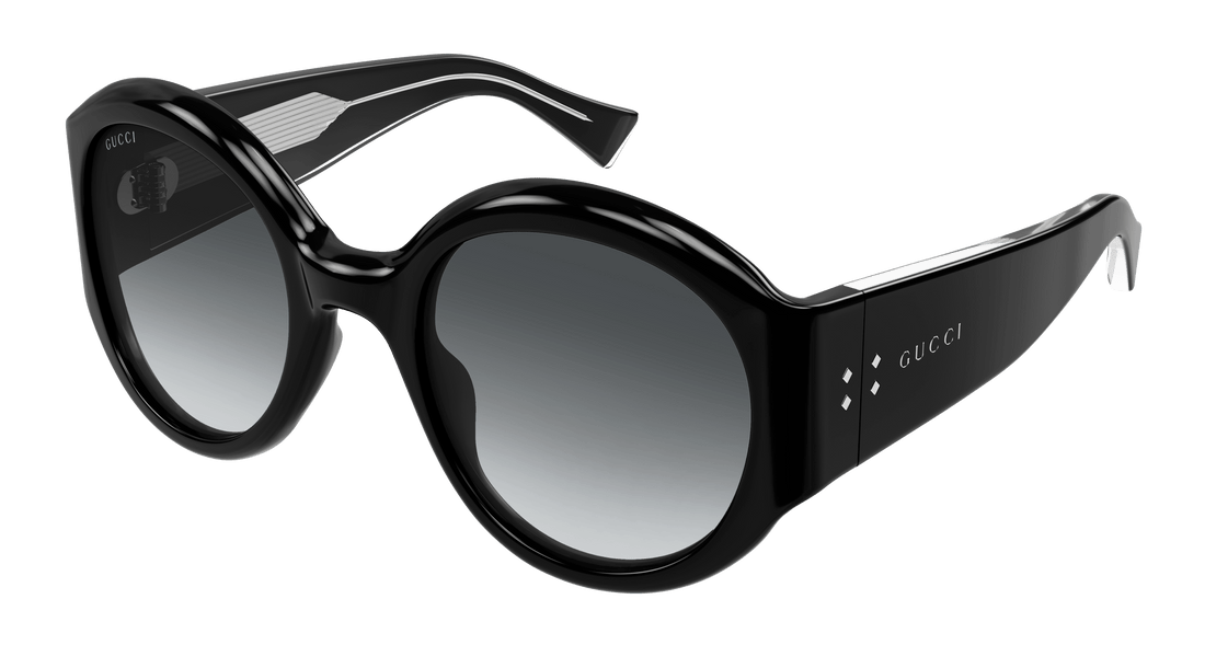 Gafas de sol gucci gg2014s 001 negro round/oval/panthos femenino talla 55mm - Vista principal