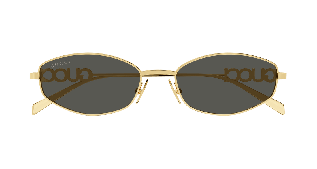 Sonnenbrillen gucci gg1802s 001 dorado round femenino größe 55mm - Detailansicht