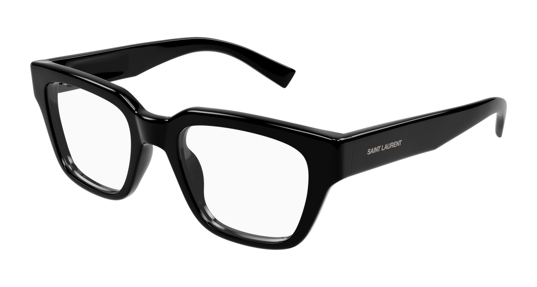 Lunettes de vue saint laurent sl 804 001 negro square unisex taille 51mm - Vue principale