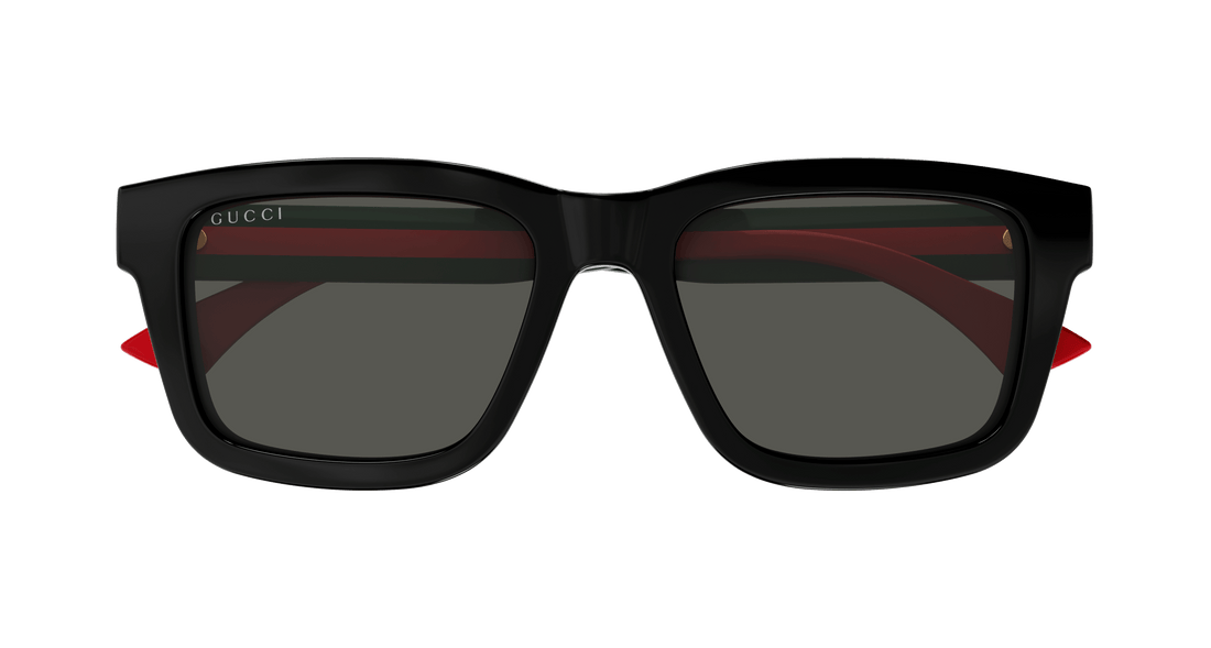 Óculos de sol gucci gg1869s 001 negro square masculino tamanho 53mm - Vista de detalhe