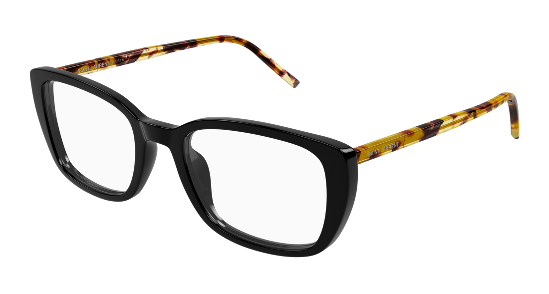 Prescription glasses saint laurent sl 776 012 negro square femenino size 53mm - Main view