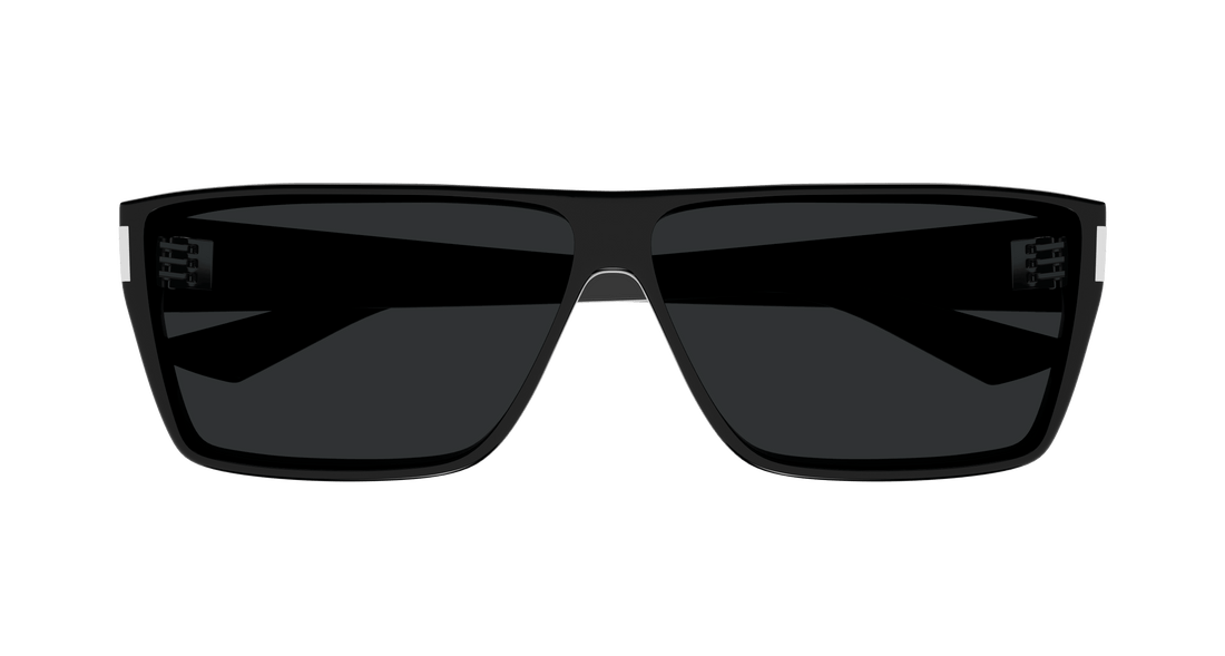 Occhiali da sole saint laurent sl 757 001 negro square unisex taglia 64mm - Vista dettagliata