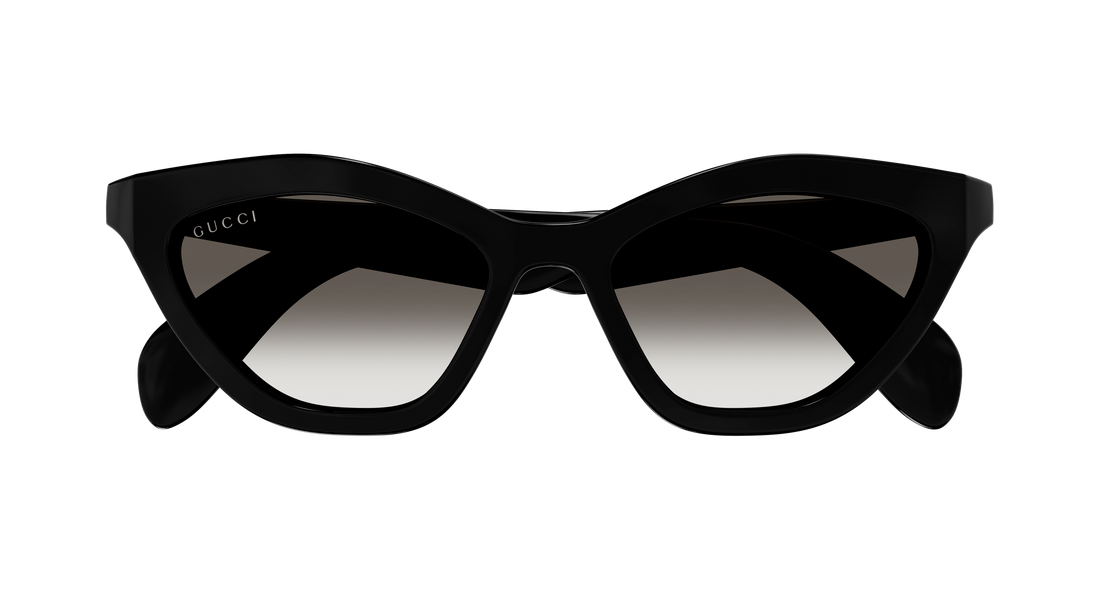 Occhiali da sole gucci gg1931s 001 negro cat eye femenino taglia 52mm - Vista dettagliata