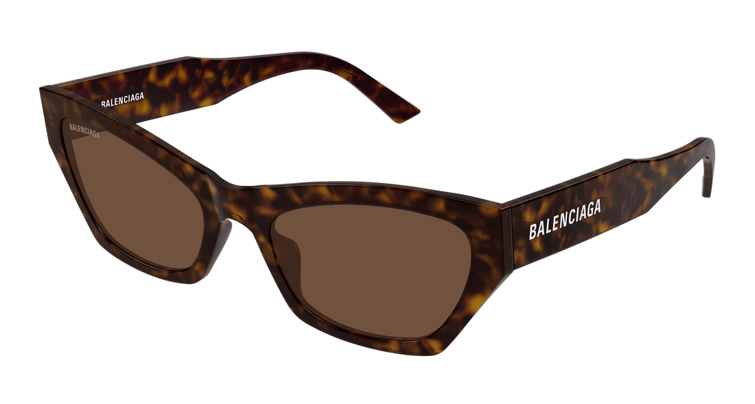 Occhiali da sole balenciaga bb0447s 002 havana cat eye femenino taglia 56mm - Vista principale