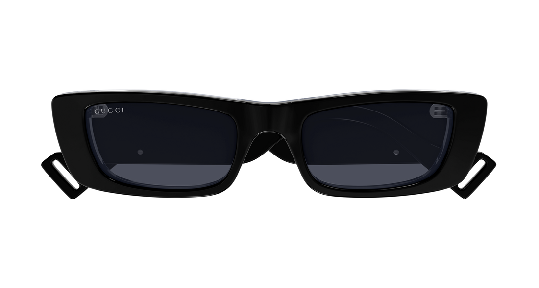 Occhiali da sole gucci gg0516s 018 negro rectangular / squared femenino taglia 52mm - Vista dettagliata