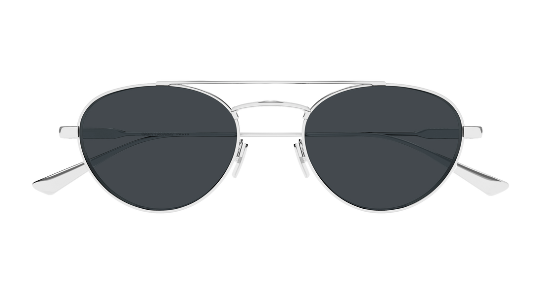 Sonnenbrillen saint laurent sl 97 002 plateado round/oval/panthos femenino größe 51mm - Detailansicht