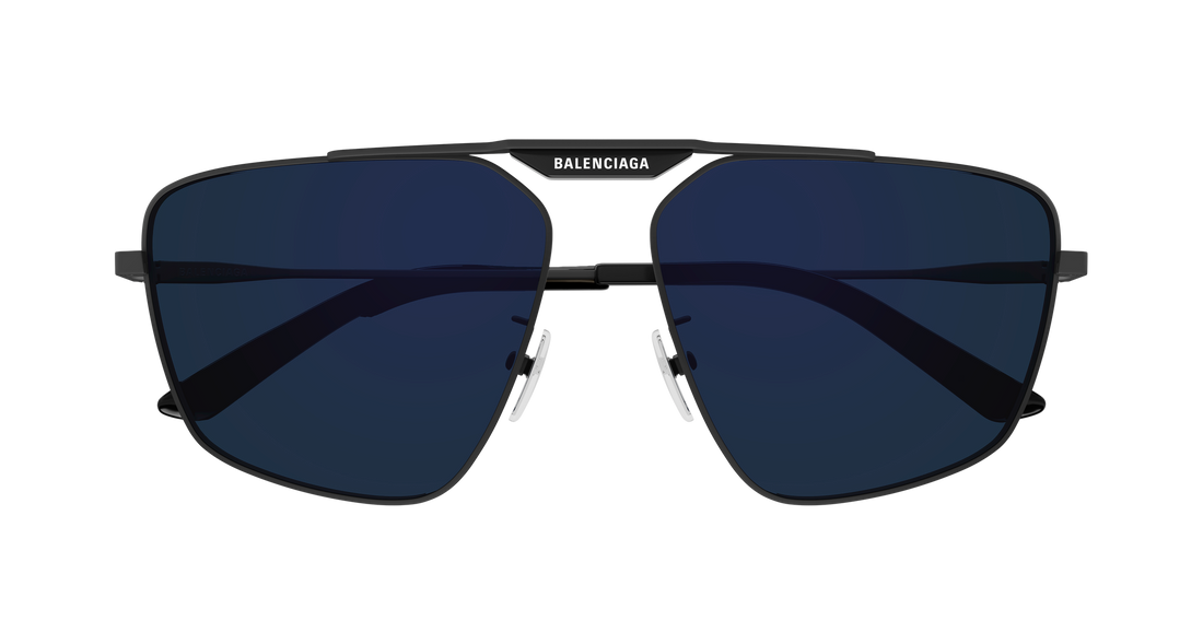 Gafas de sol balenciaga bb0246sa 005 gris pilot/navigator masculino talla 61mm - Vista de detalle