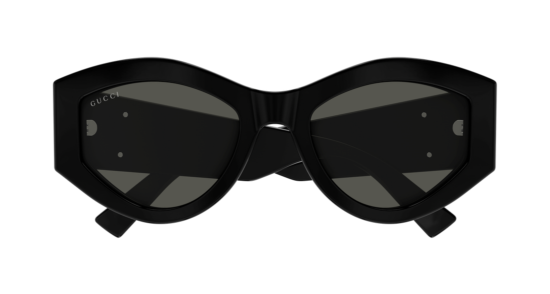 Occhiali da sole gucci gg1951s 001 negro geometric femenino taglia 53mm - Vista dettagliata