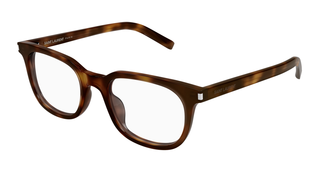 Gafas graduadas saint laurent sl 840 003 havana round/oval/panthos unisex talla 51mm - Vista principal
