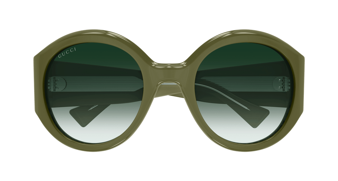 Gafas de sol gucci gg2014s 004 verde round/oval/panthos femenino talla 55mm - Vista de detalle
