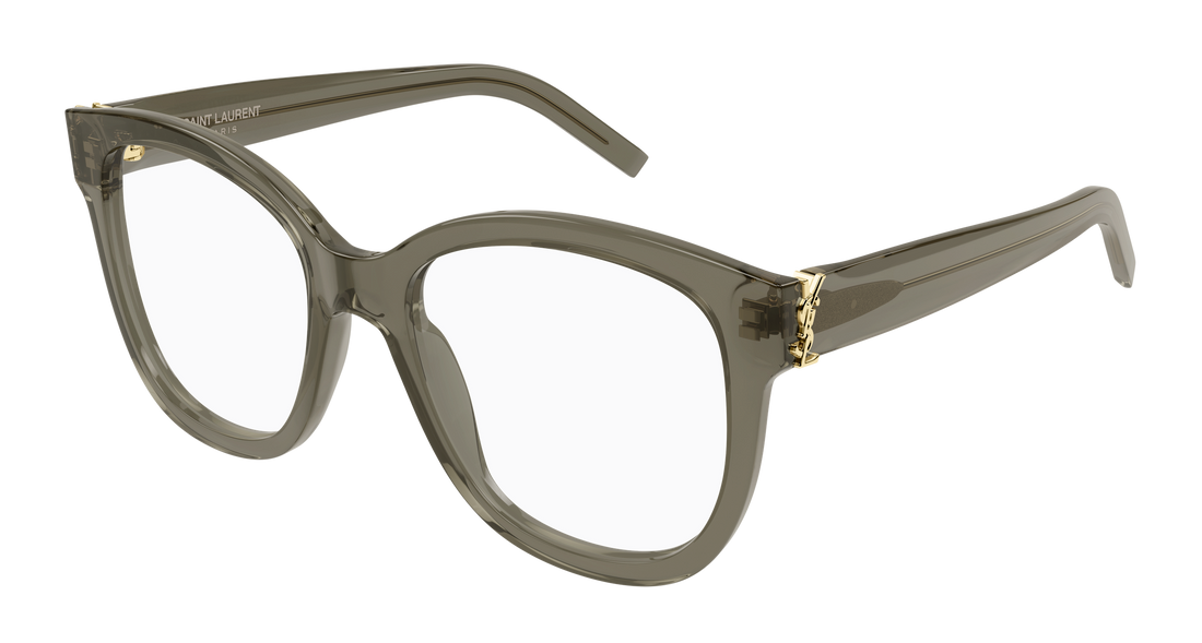 Brillen saint laurent sl m97 010 marron rectangular / squared femenino größe 54mm - Hauptansicht