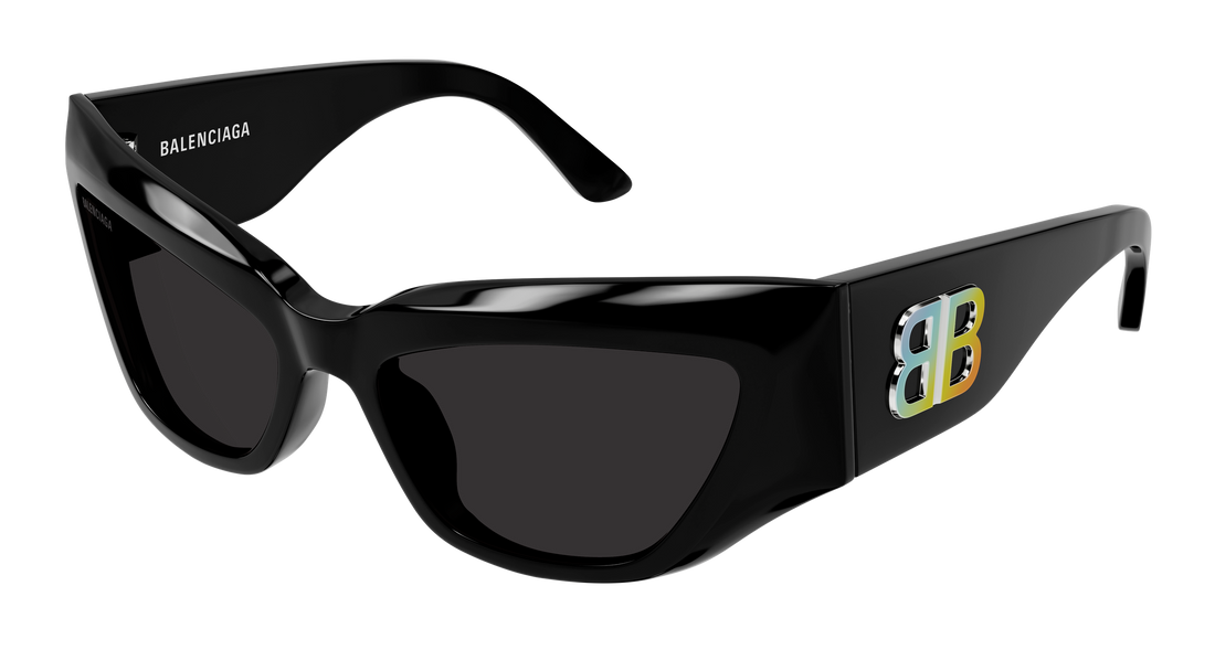 Gafas de sol balenciaga bb0444s 002 negro cat eye femenino talla 60mm - Vista principal