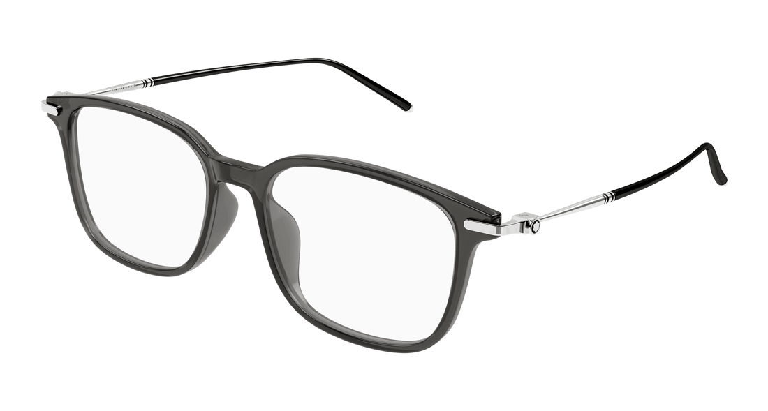 Brillen montblanc mb0413oa 004 gris cat eye masculino größe 54mm - Hauptansicht