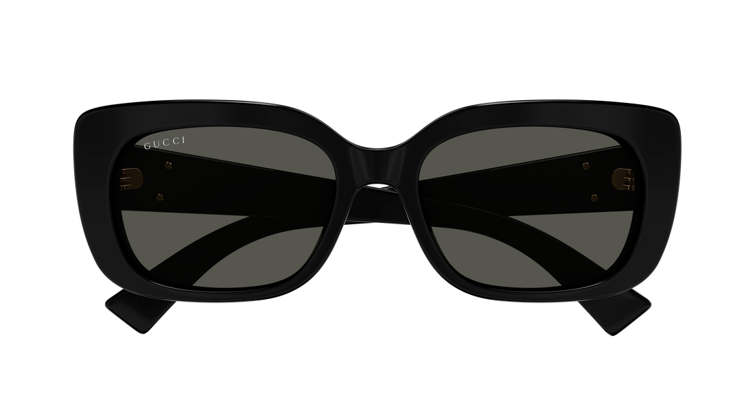 Occhiali da sole gucci gg1979sk 001 negro rectangular / squared femenino taglia 55mm - Vista dettagliata