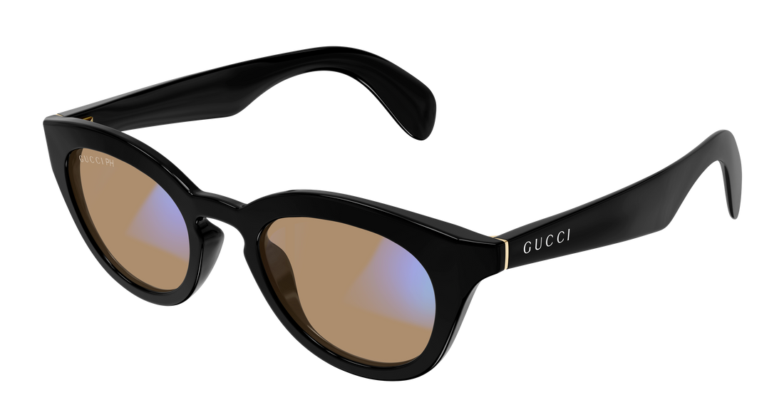 Occhiali da sole gucci gg1934s 006 negro rectangular / squared masculino taglia 47mm - Vista dettagliata