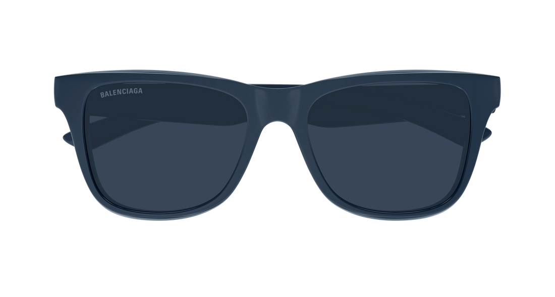 Occhiali da sole balenciaga bb0425sk 004 gris rectangular / squared masculino taglia 55mm - Vista dettagliata