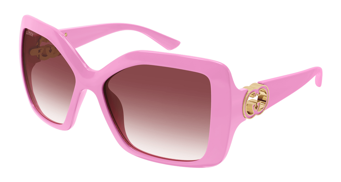 Gafas de sol gucci gg2015s 005 rosa rectangular / squared femenino talla 59mm - Vista principal