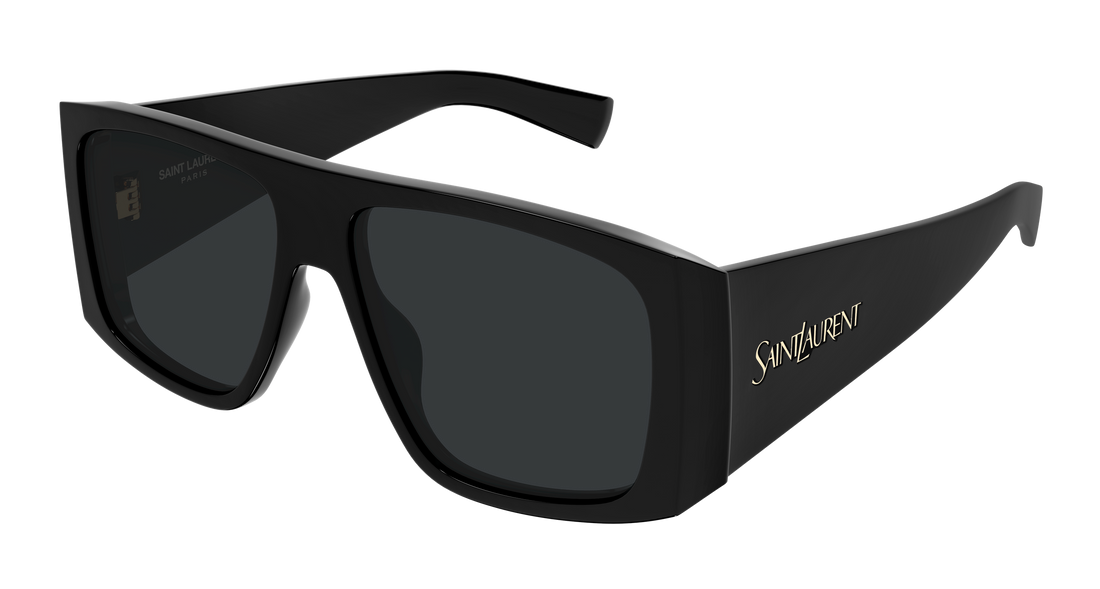 Lunettes de soleil saint laurent sl 832 001 negro rectangular / squared femenino taille 57mm - Vue principale