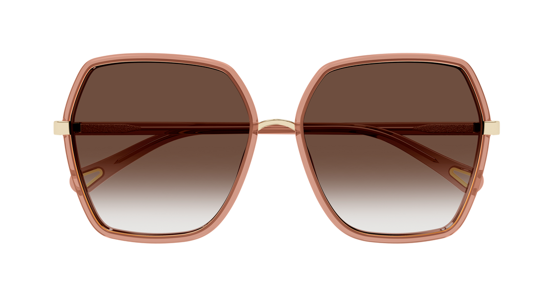 Gafas de sol chloé ch0262s 005 rojo rectangular / squared femenino talla 58mm - Vista de detalle