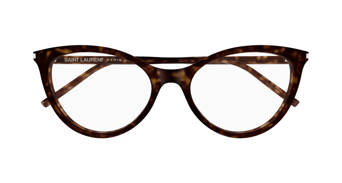 Gafas graduadas saint laurent sl 833 002 havana cat eye femenino talla 55mm - Vista de detalle