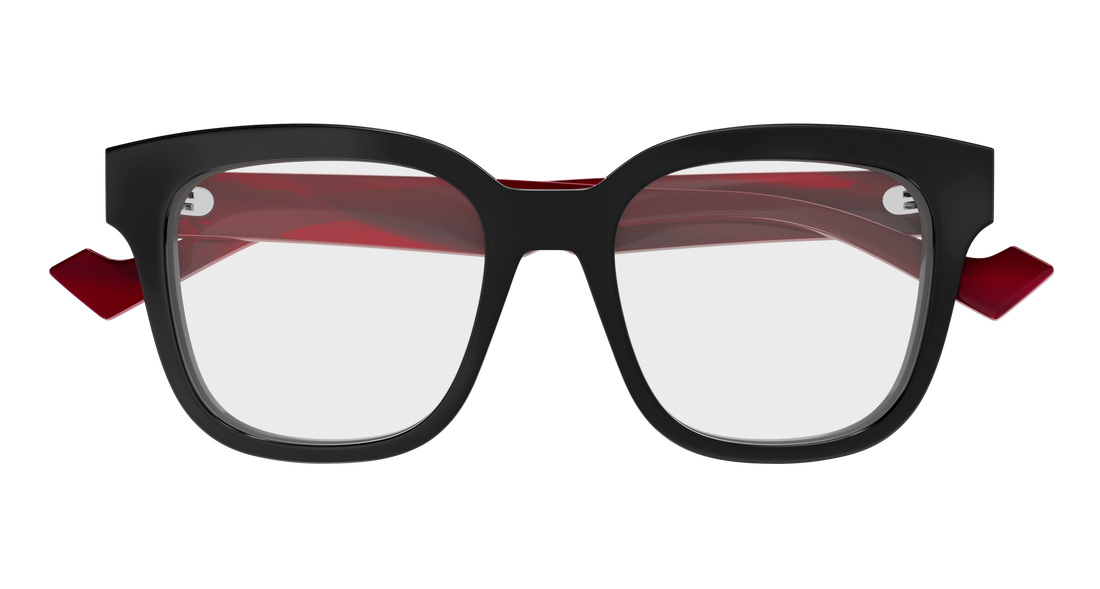 Occhiali da vista gucci gg0958o 013 negro rectangular / squared femenino taglia 52mm - Vista dettagliata