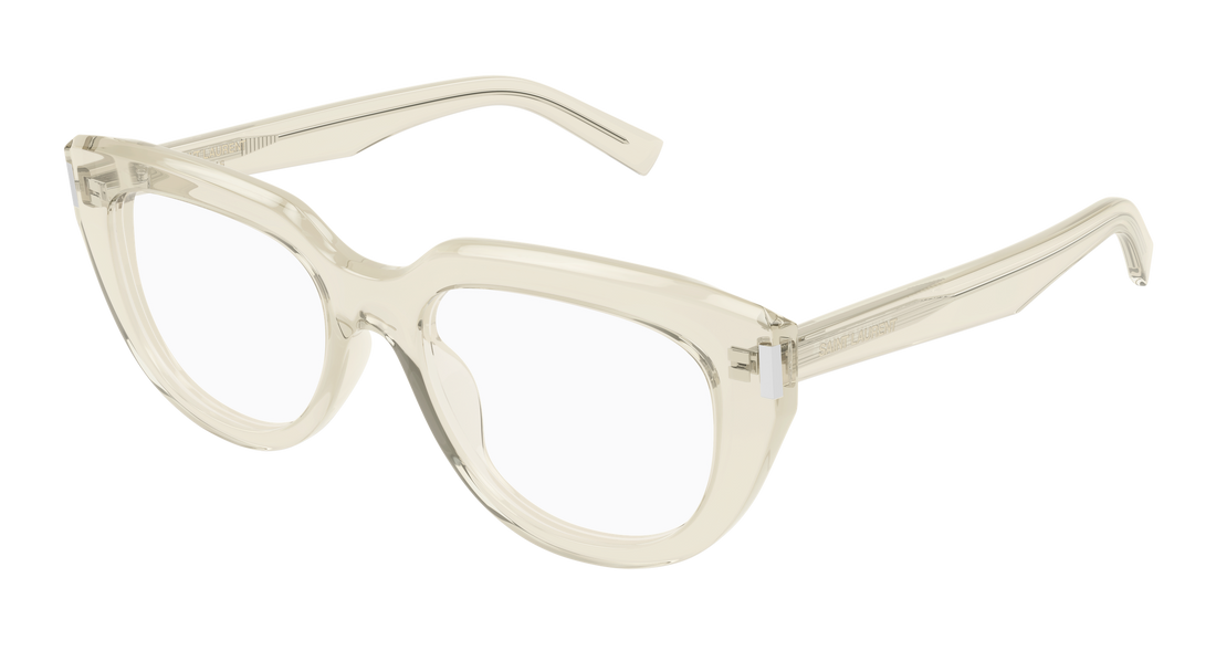 Gafas graduadas saint laurent sl 828 004 amarillo cat eye femenino talla 54mm - Vista principal