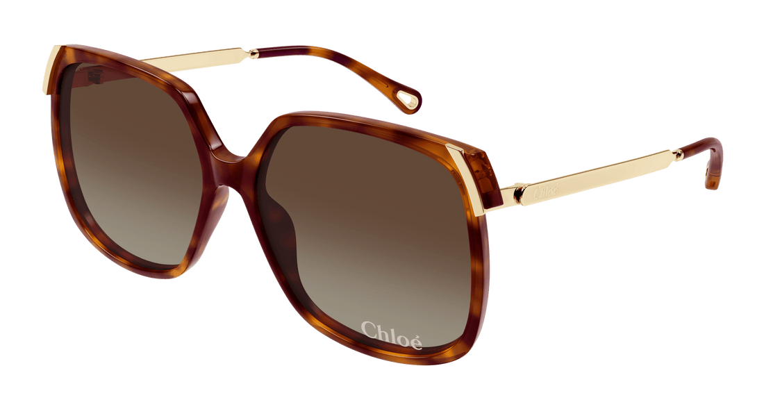 Gafas de sol chloé ch0286s 002 havana square femenino talla 60mm - Vista principal