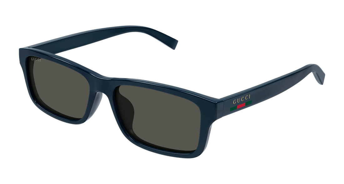 Occhiali da sole gucci gg1986sa 004 azul rectangular / squared masculino taglia 57mm - Vista principale