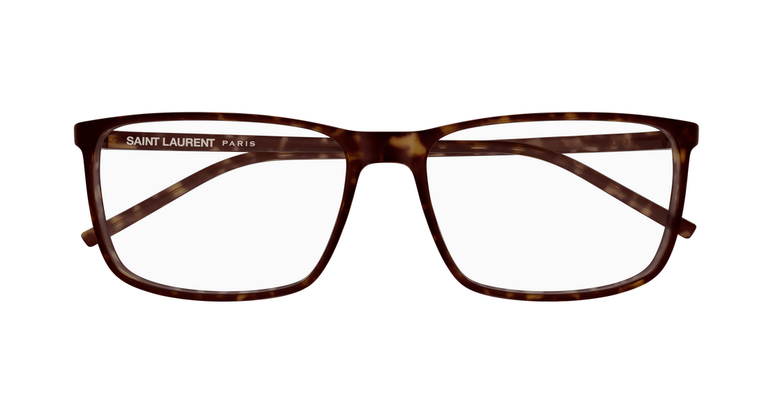 Gafas graduadas saint laurent sl 846 006 havana rectangular / squared masculino talla 61mm - Vista de detalle
