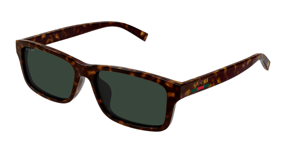 Occhiali da sole gucci gg1986sa 002 havana rectangular / squared masculino taglia 57mm - Vista principale
